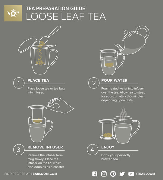 Double Wall Glass Tea Mug With A Lid & Infuser